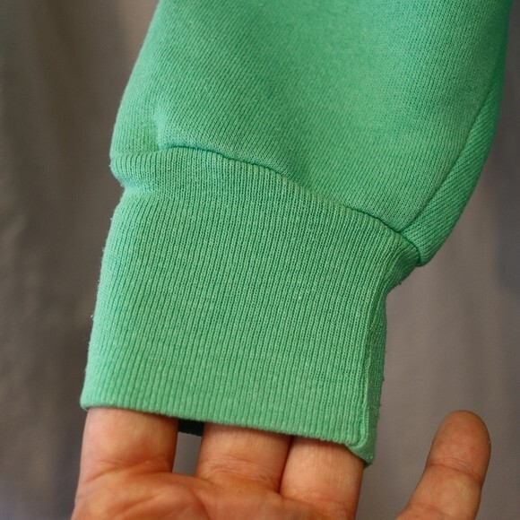 Health Knit Green Duffy’s Ireland Irish Crest Graphic Pullover Sweatshirt XL - Picture 6 of 12